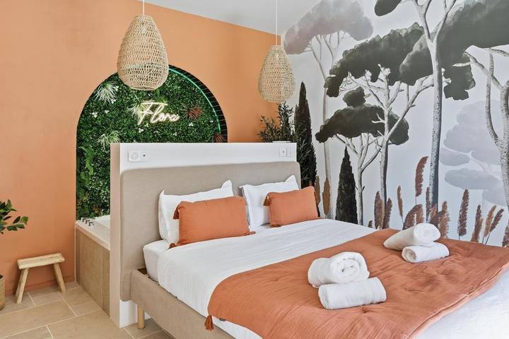 Appartement de vacances pour 2 personnes, avec Jacuzzi