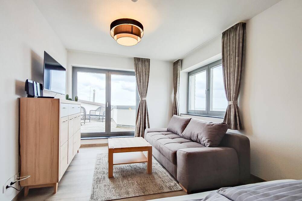 Ganze Wohnung, Strandnahes Apartment mit Meerblick am Nordstrand in Norderney Nordstrand, Norderney