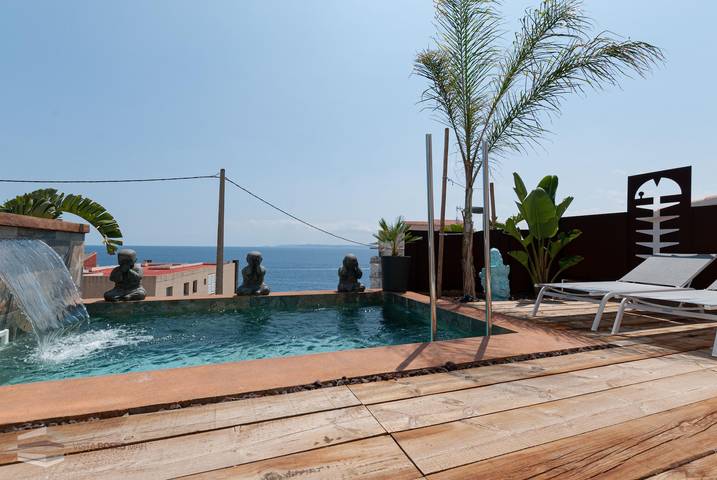 Chalet pour 6 personnes, avec terrasse et vue sur l’océan, animaux acceptés à Roses - 4