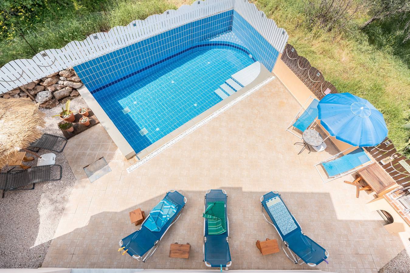 Villa 'May Rose' with Sea View, Wi-Fi and Air Conditioning in Kalathos, Rhodes