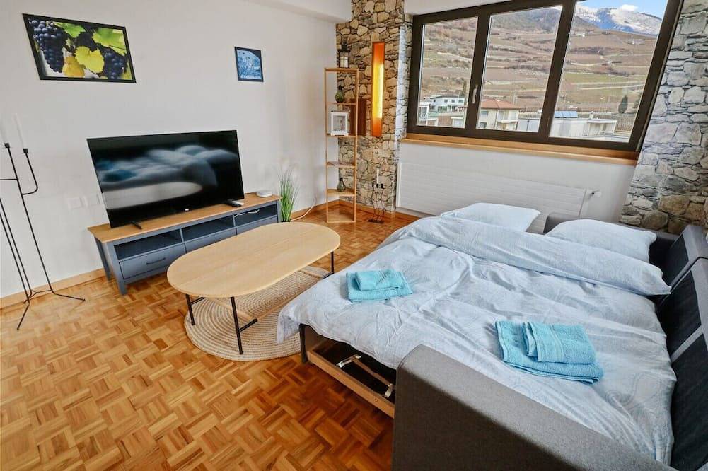 Ganze Wohnung, Appartement au Coeur du Vignoble in Salgesch, Leukerbad & Umgebung