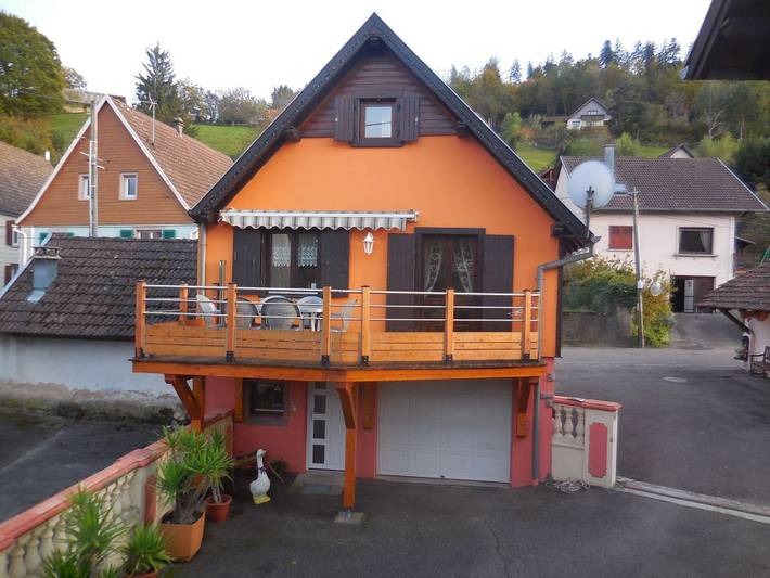 Gîte pour 4 personnes, avec balcon