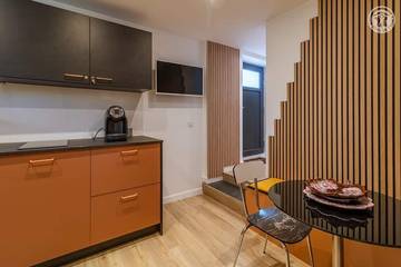 Gîte pour 8 personnes, avec sauna et jacuzzi ainsi que balcon et jardin à Barberaz