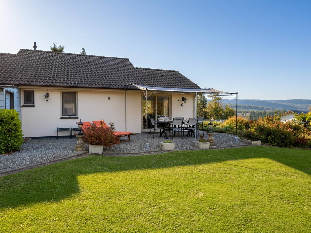 Gezellig vakantiehuis met mooie tuin in Beffe, Rendeux