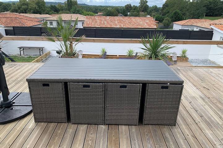 Location de vacances pour 8 personnes à Rivière-Saas-et-Gourby