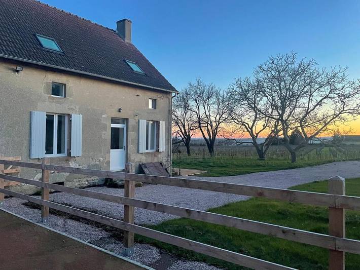 Maison de vacances pour 6 personnes, avec jardin et vue, animaux acceptés
