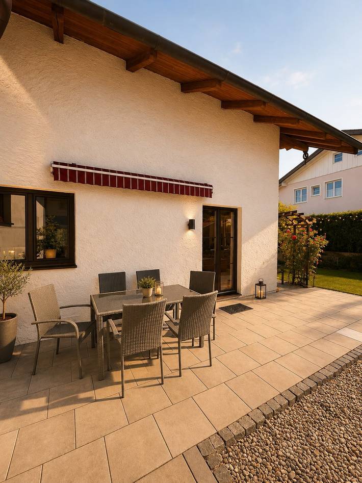 Ferienwohnung für 6 Personen, mit Terrasse