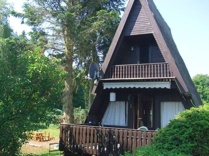 Ferienhaus für 4 Personen, mit Garten und Balkon sowie Seeblick - 1