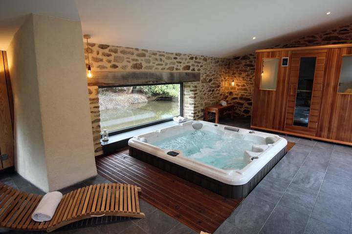 Gîte für 11 Personen, mit Sauna und Garten sowie Whirlpool und Terrasse in Südfrankreich - 4