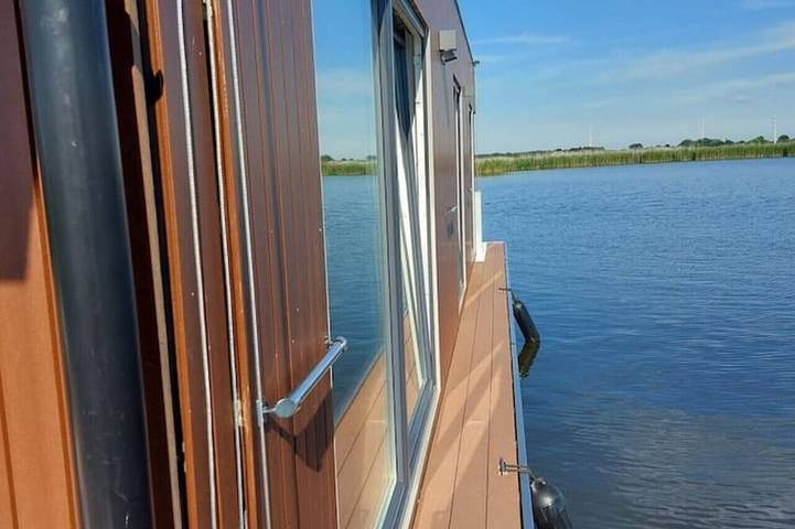 Hausboot für 6 Personen, mit Balkon und Garten, mit Haustier - 1