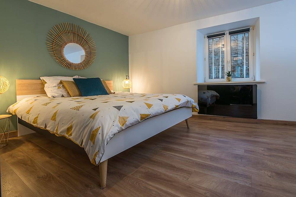 Apartamento entero, ⭐Appart 4 pers design & cosy au Coeur de Selestat ⭐ Jardin in Sélestat, Región de Sélestat-Erstein