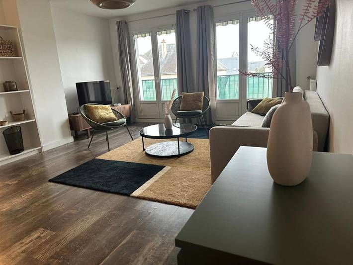 Appartement de vacances pour 6 personnes, avec Balcon et Terrasse