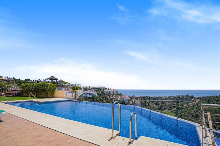 Vakantieappartement voor 5 personen, met zwembad en balkon in Urbanizacion Calahonda