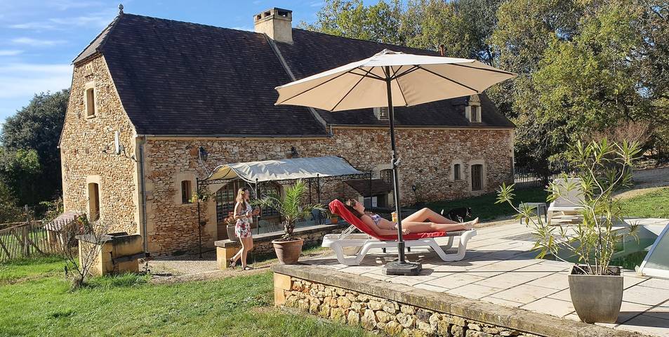 Gîte pour 14 personnes, avec piscine, animaux acceptés à Les Eyzies-de-Tayac-Sireuil - 4