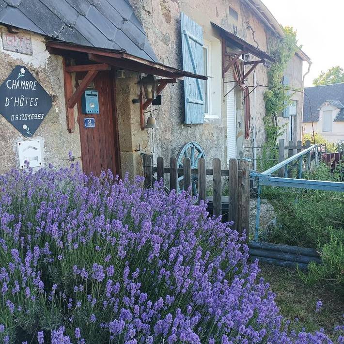 Location de vacances pour 3 personnes, avec vue et jardin à Sommant - 2