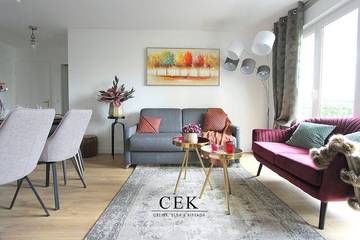 Gîte pour 6 personnes, avec balcon dans Gare Du Val D Europe
