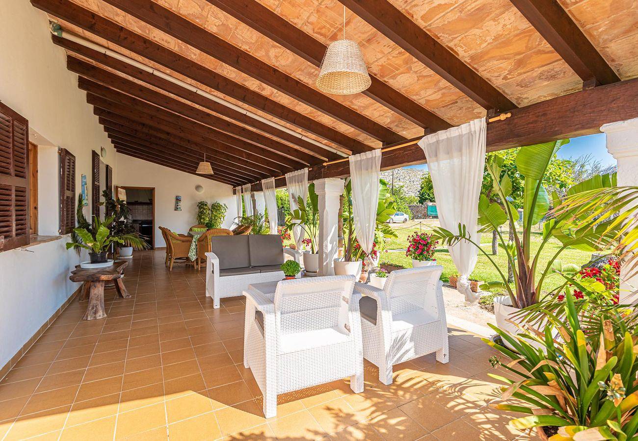 Villa "Angels" with Private Pool & Wi-Fi in Pollença Stad, Pollença