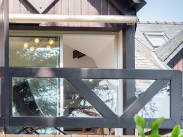 Gîte pour 4 personnes, avec balcon, animaux acceptés dans Plage de la Légenèse