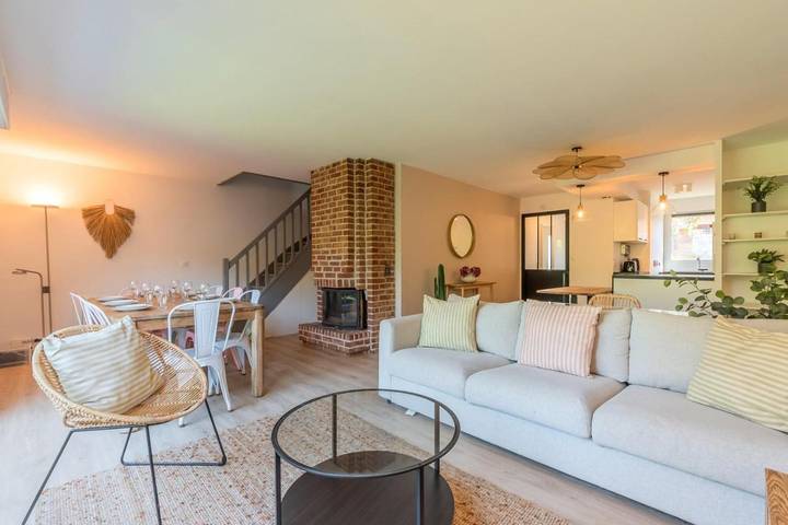 Casa de vacaciones para 8 personas, con terraza y jardín - 1