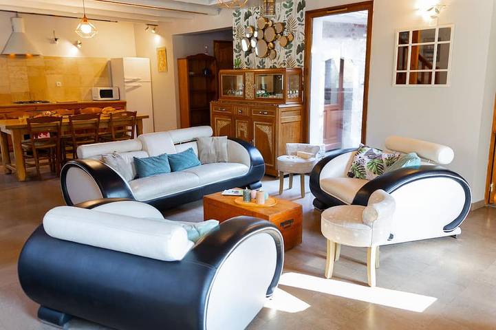 Location de vacances pour 6 personnes, avec Terrasse et Jardin à Saint-Tricat