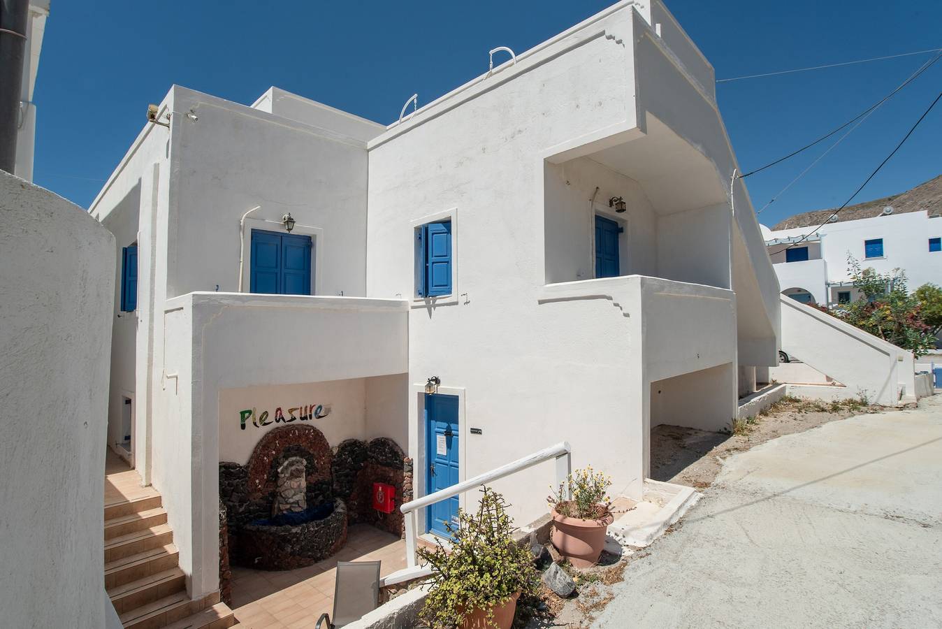 Habitación 'Economy Doble 3' con Balcón y Aire Acondicionado in Perissa, Santorini
