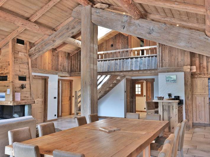 Location de vacances pour 14 personnes, avec Balcon ainsi que Jacuzzi et Sauna en Haute-Savoie
