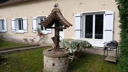 Location de vacances pour 11 personnes, avec jardin, animaux acceptés à Saint-Gatien-des-Bois