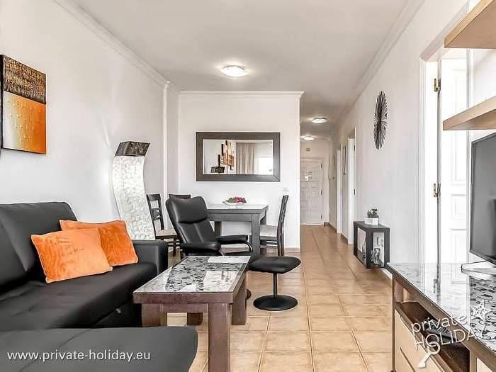 Ganze Ferienwohnung, Fewo mit Balkon in Strandnähe mit Pool in Puerto Santiago, Santiago del Teide