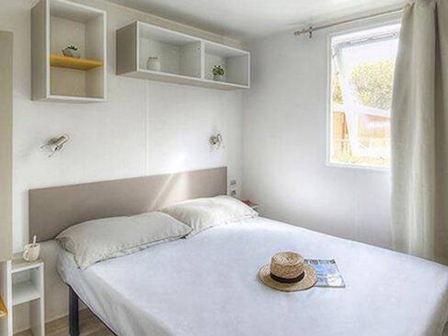 Camping la Vallée - Mobilhome 4 personas - Mobil home | Confort | 2 Dormitorios | 4 Pers | Terraza individual | Aire acondicionado | Tv in Saint-Sauveur-de-la-Mer, Region de Lisieux