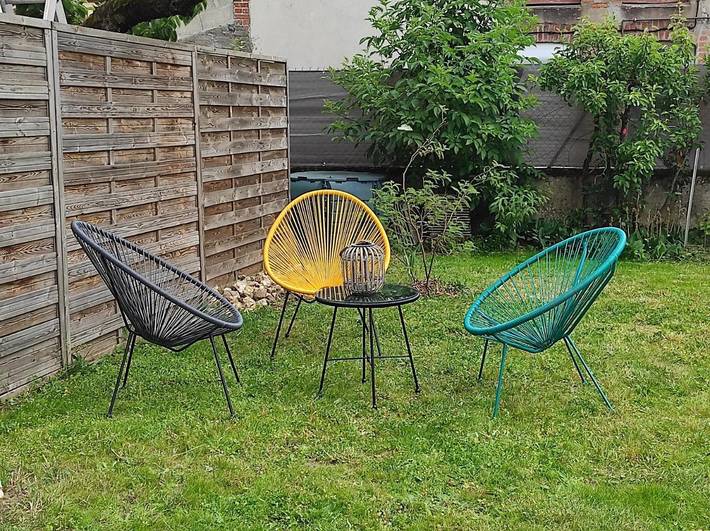 Maison de vacances pour 7 personnes, avec terrasse et jardin