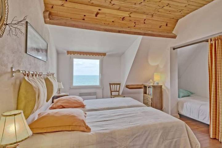 Location de vacances pour 5 personnes, avec jardin dans Plage Du Cabonnais Et Du Lann Guy Mesquer Quimiac - 4