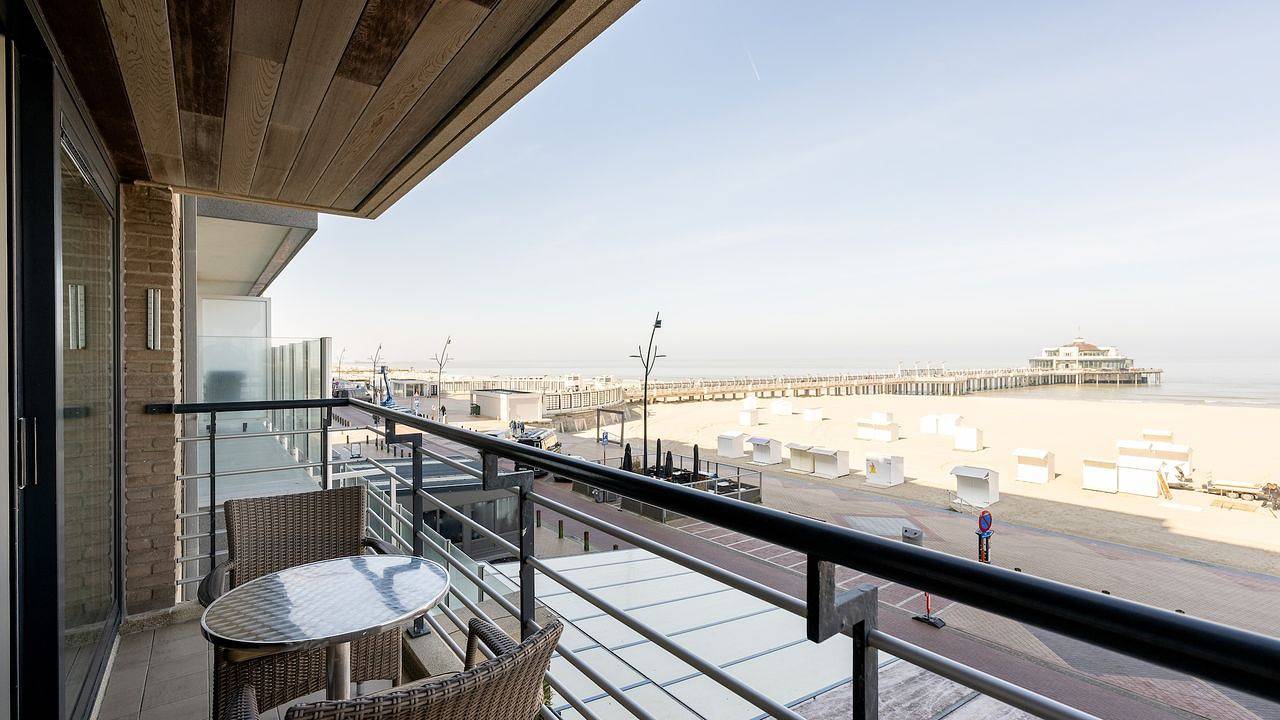 Appartement de vacances entier, Appartement de vacances pour 6 personnes avec balcon in Blankenberge, Côte belge
