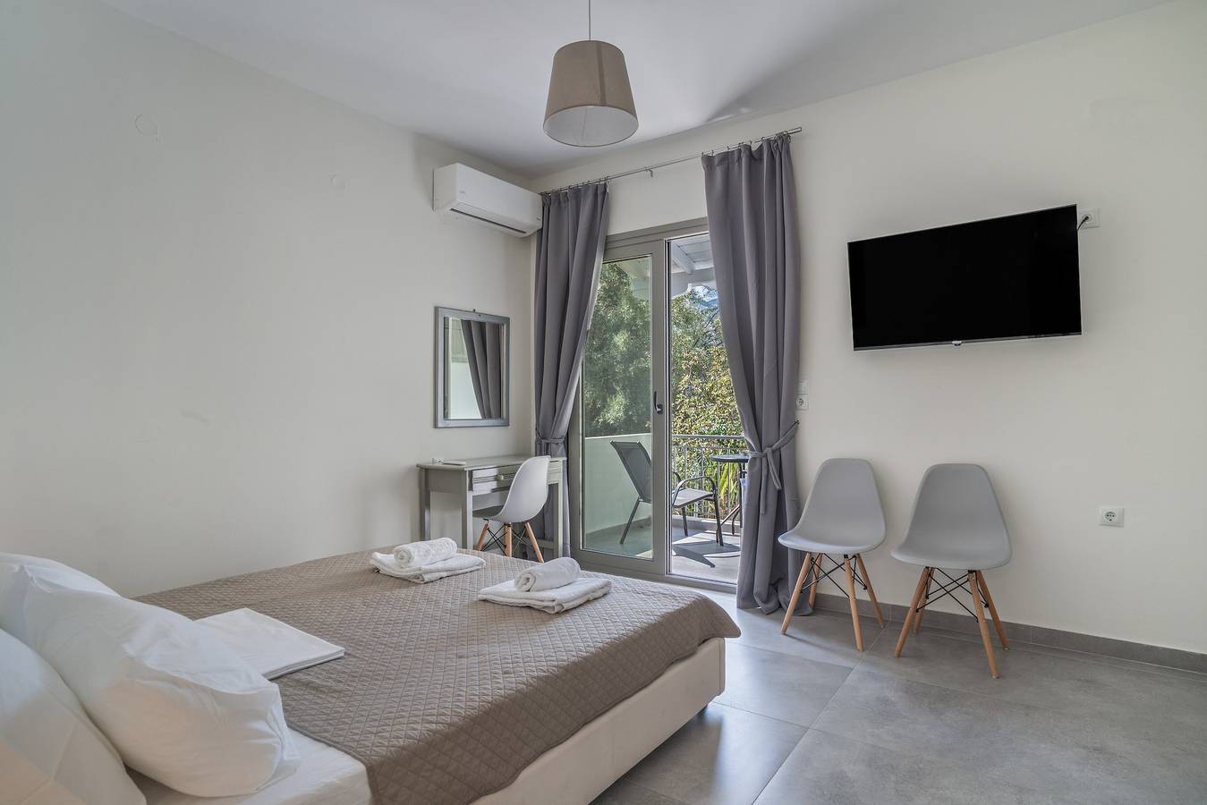 Helt studio, Studio Apartment 'Chakalaka -  with Sofa Bed 3' with Sea View, Wi-Fi and Air Conditioning in Geni, Hellas