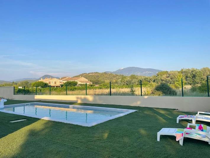 Villa pour 6 personnes, avec vue ainsi que piscine et terrasse - 1
