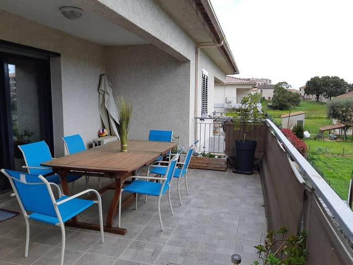 Appartement de vacances pour 4 personnes, avec balcon et vue