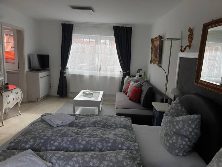 Ferienhaus für 8 Personen, mit Balkon und Terrasse sowie Ausblick