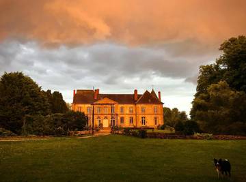 Chambre d’hôte pour 2 personnes, avec jardin ainsi que terrasse et vue, animaux acceptés à Sivry-Courtry