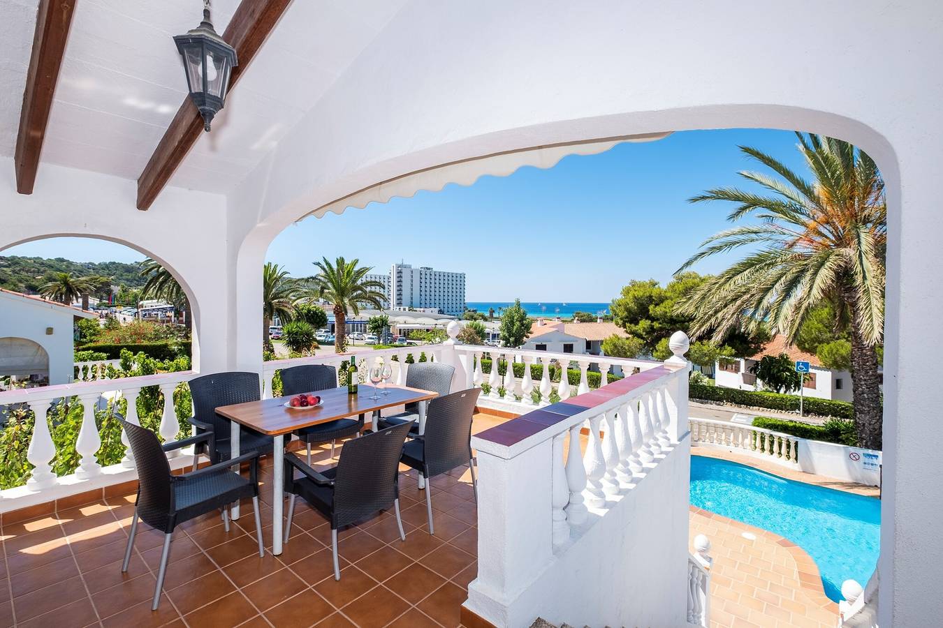 Casa de vacaciones "Villa La Pau 110b" con piscina y cerca de la playa in Son Bou, Municipio de Alaior