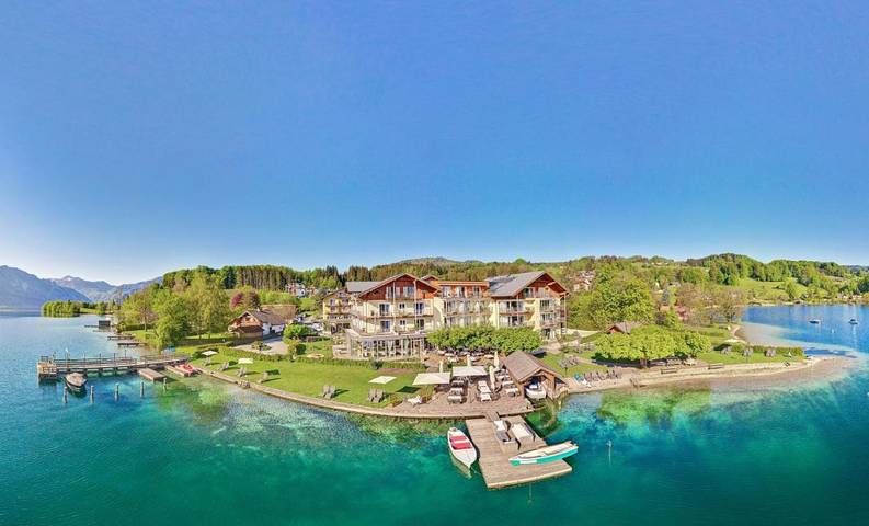 Hotel für 3 Personen, mit Terrasse und Garten sowie Sauna am Attersee