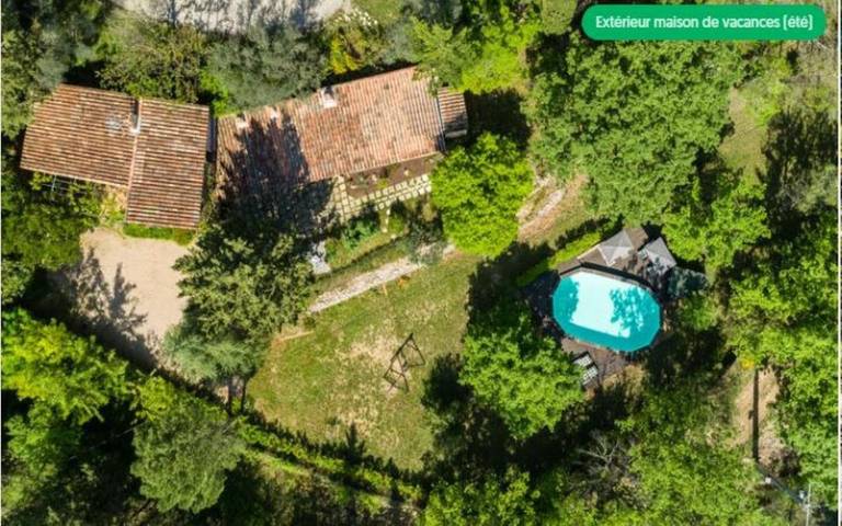 Location de vacances pour 8 personnes, avec piscine ainsi que jardin et vue, adapté aux familles à Seillans - 3