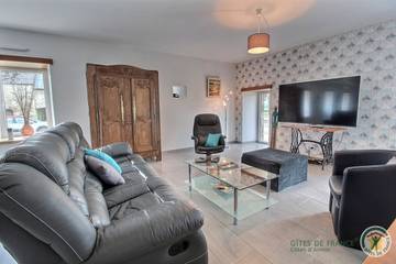 Gîte pour 6 personnes, avec jardin et terrasse à Carnoët