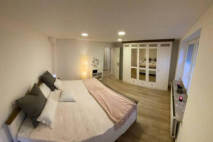 Ferienwohnung für 5 Personen, mit Terrasse und Garten sowie Ausblick in Großenaspe