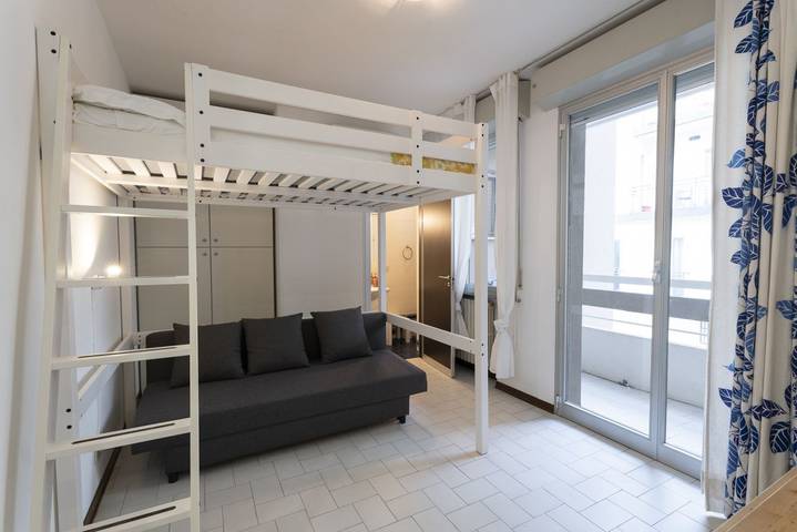 Ferielejlighed for 2 personer, med balkon/terrasse i Rimini