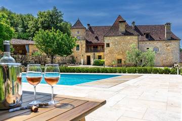 Gîte pour 8 personnes, avec jardin à Peyzac-le-Moustier