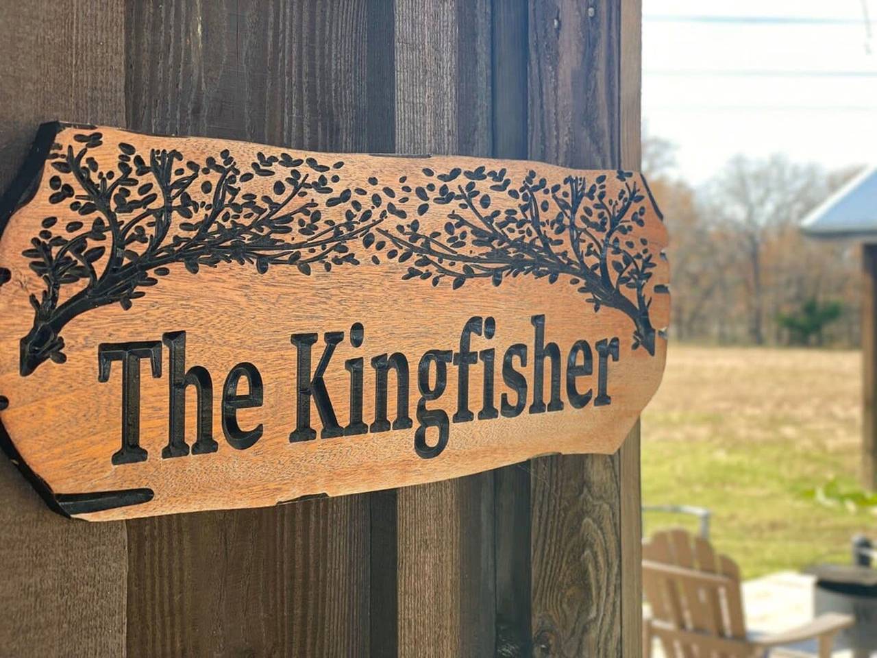 The Kingfisher Cabin 15Min to Magnolia & Baylor in McLennan County