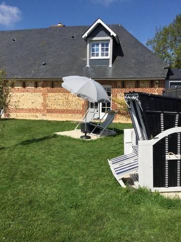 Chambre d’hôte pour 2 personnes, avec jardin et vue à Thiergeville