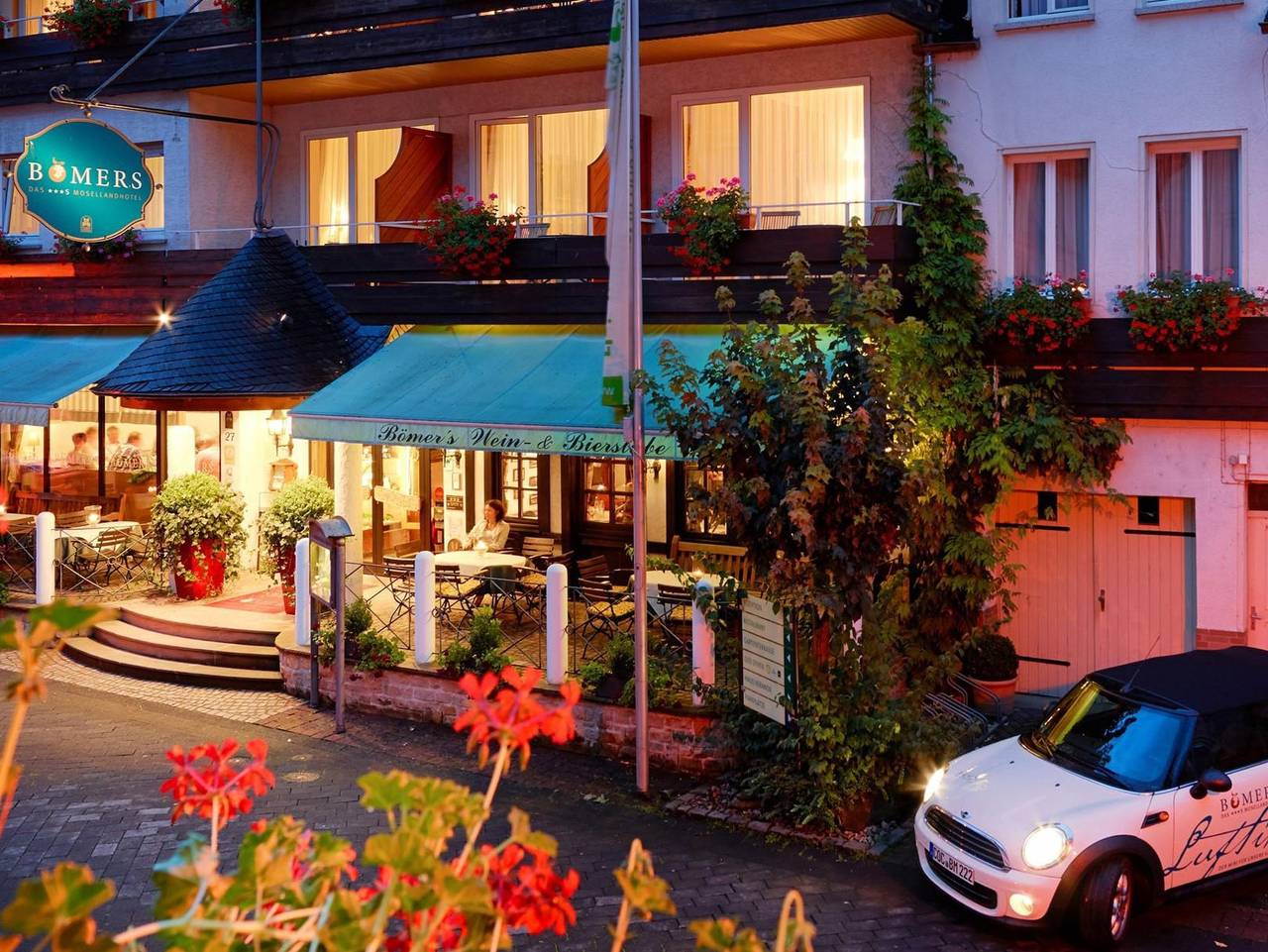 Ringhotel Bömers Mosel Landhotel - Romantik Doppelzimmer in Alf, Traben-Trarbach und Umbegung