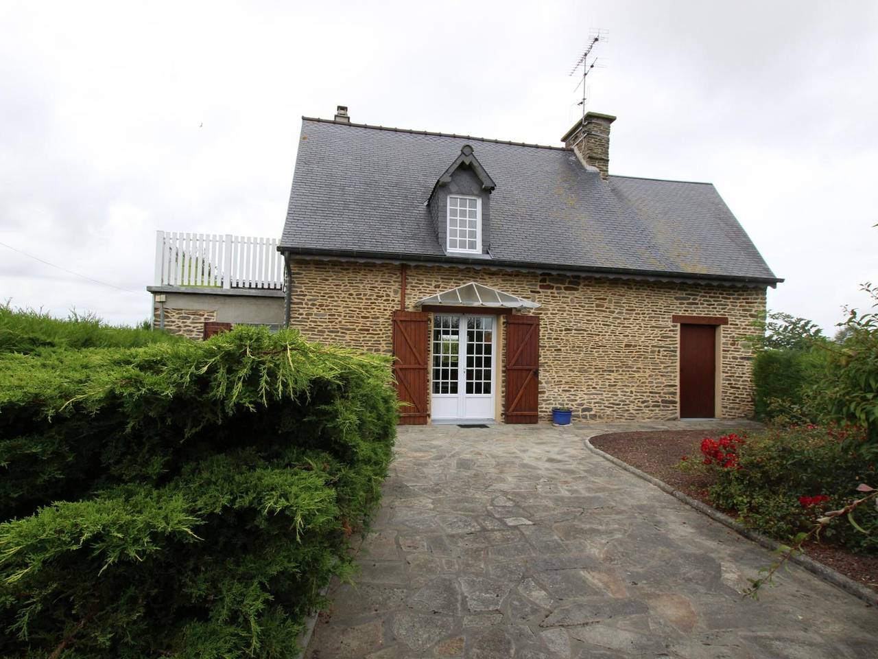 Maison confortable avec jardin et animaux acceptés au pied du Mont Saint-Michel in Huisnes-sur-Mer, Baie du Mont-Saint-Michel