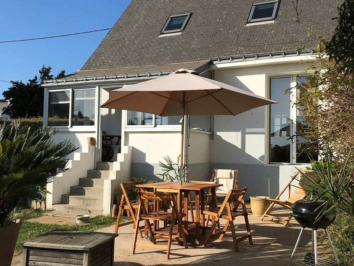 Location de vacances pour 5 personnes, avec Terrasse et Jardin dans Plage Castoul Le Palais