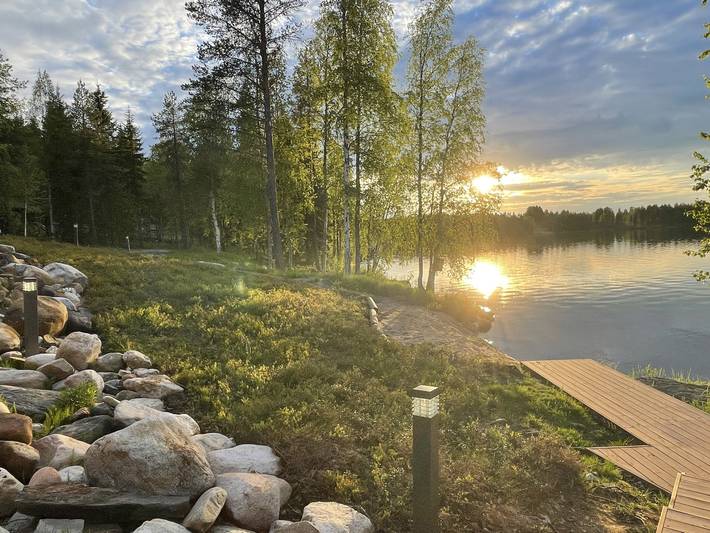 Vanttausranta in Rovaniemi, Lappland